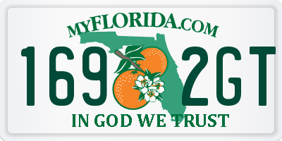 FL license plate 1692GT