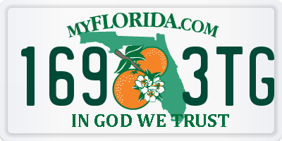 FL license plate 1693TG
