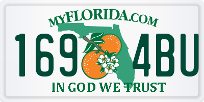 FL license plate 1694BU