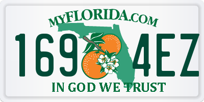 FL license plate 1694EZ