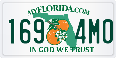 FL license plate 1694MO
