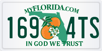 FL license plate 1694TS
