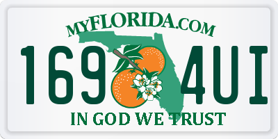 FL license plate 1694UI