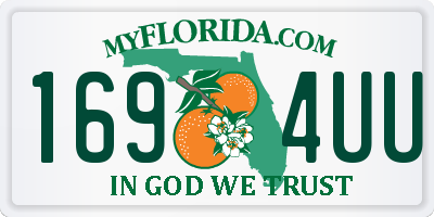 FL license plate 1694UU
