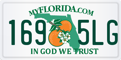 FL license plate 1695LG