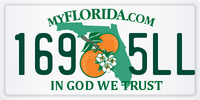 FL license plate 1695LL