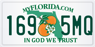 FL license plate 1695MQ