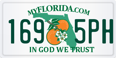 FL license plate 1695PH
