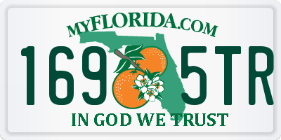 FL license plate 1695TR