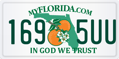 FL license plate 1695UU