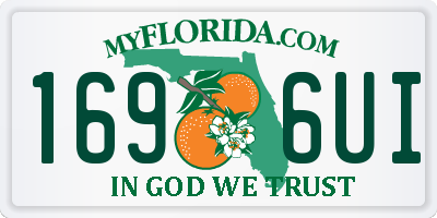 FL license plate 1696UI