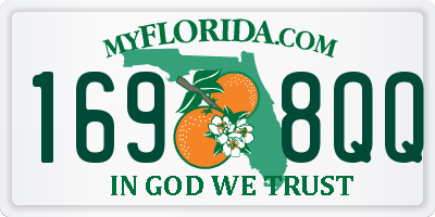 FL license plate 1698QQ