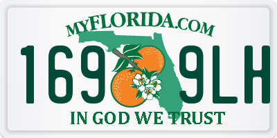 FL license plate 1699LH