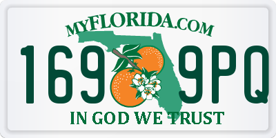 FL license plate 1699PQ