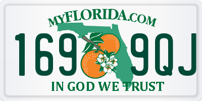 FL license plate 1699QJ