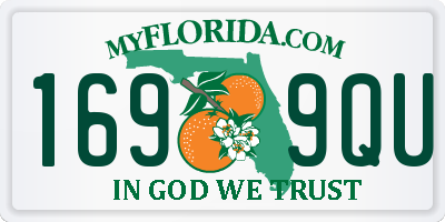 FL license plate 1699QU
