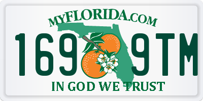 FL license plate 1699TM