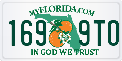 FL license plate 1699TO