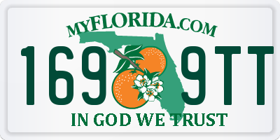 FL license plate 1699TT