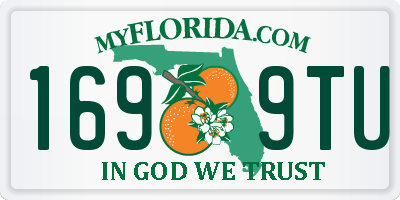 FL license plate 1699TU