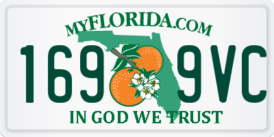 FL license plate 1699VC