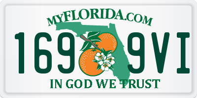 FL license plate 1699VI
