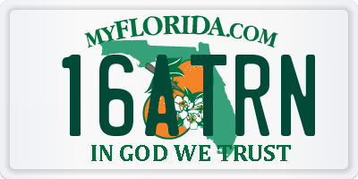 FL license plate 16ATRN