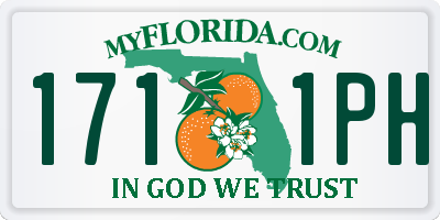 FL license plate 1711PH