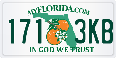 FL license plate 1713KB