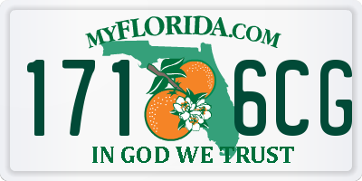 FL license plate 1716CG