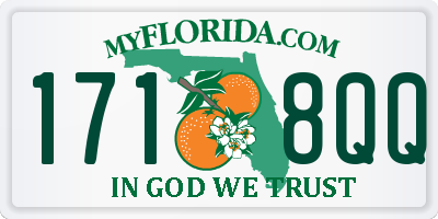 FL license plate 1718QQ