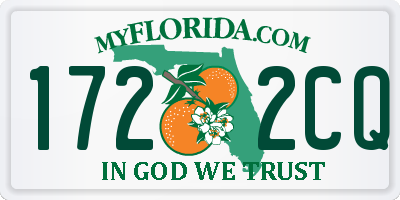 FL license plate 1722CQ