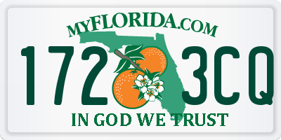 FL license plate 1723CQ