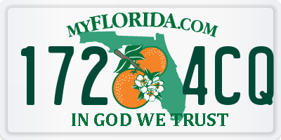 FL license plate 1724CQ