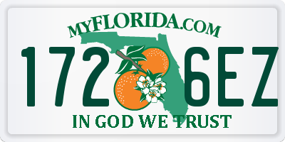 FL license plate 1726EZ