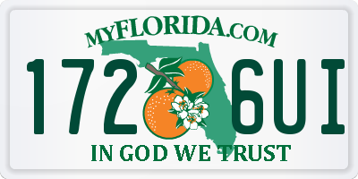 FL license plate 1726UI