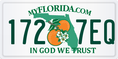 FL license plate 1727EQ