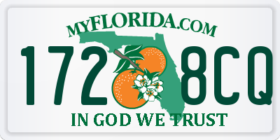FL license plate 1728CQ