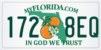 FL license plate 1728EQ