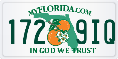 FL license plate 1729IQ