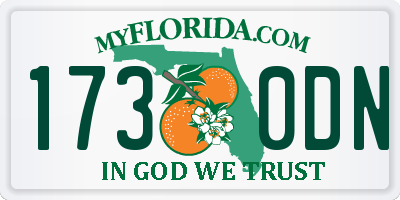 FL license plate 1730DN