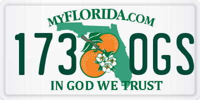 FL license plate 1730GS