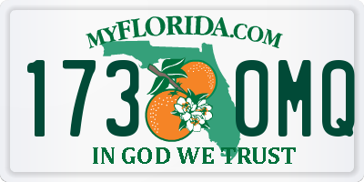 FL license plate 1730MQ