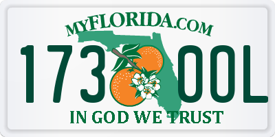 FL license plate 1730OL