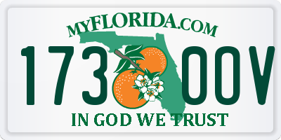 FL license plate 1730OV