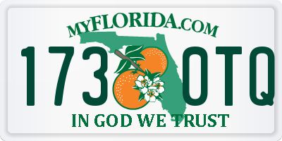 FL license plate 1730TQ