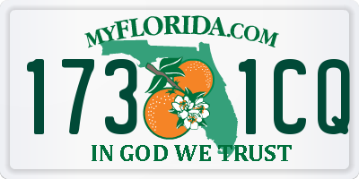 FL license plate 1731CQ