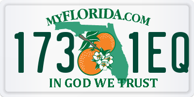 FL license plate 1731EQ