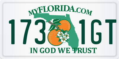 FL license plate 1731GT