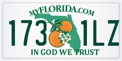 FL license plate 1731LZ